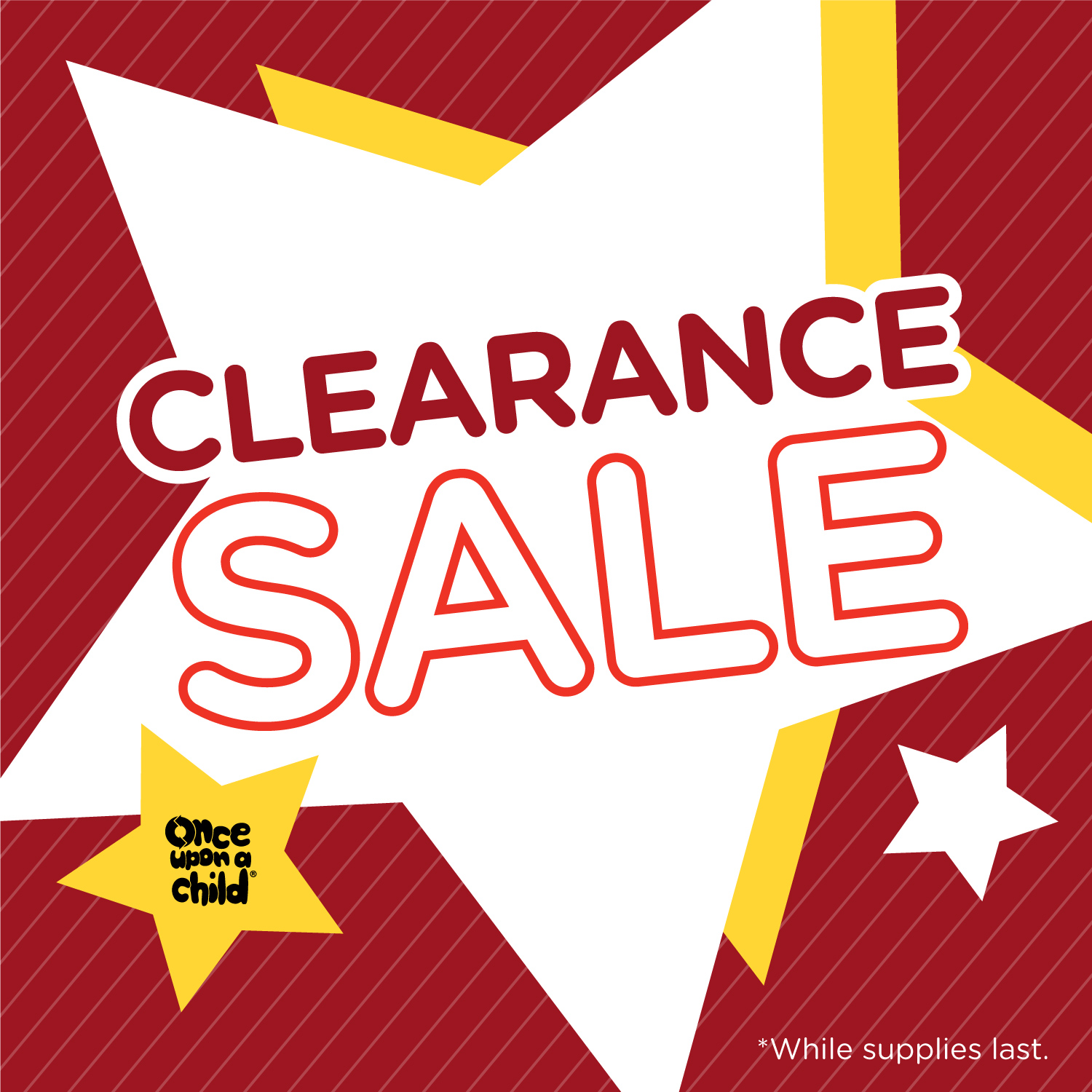 clearance sale